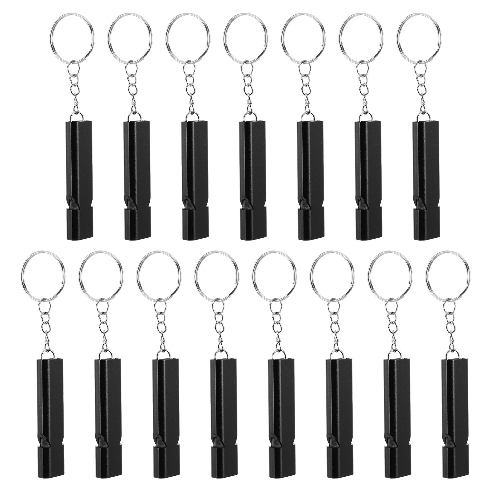 15Pcs Emergency Survival Whist - Emergency Whistle Loud ulasan dan harga