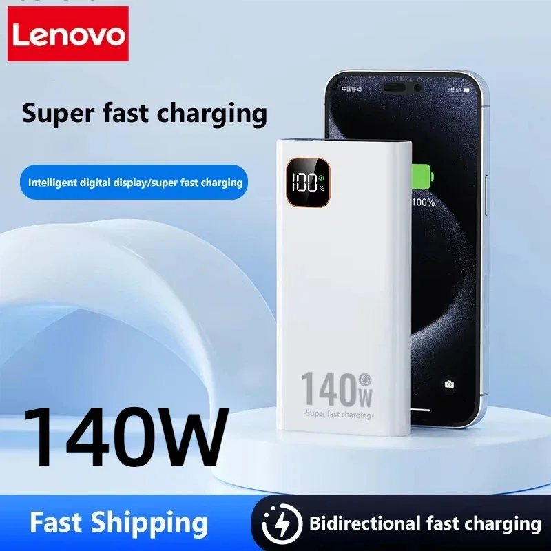 Lenovo 140W 500000mAh Ultra Ca - Solar Emergency Charger ulasan dan harga