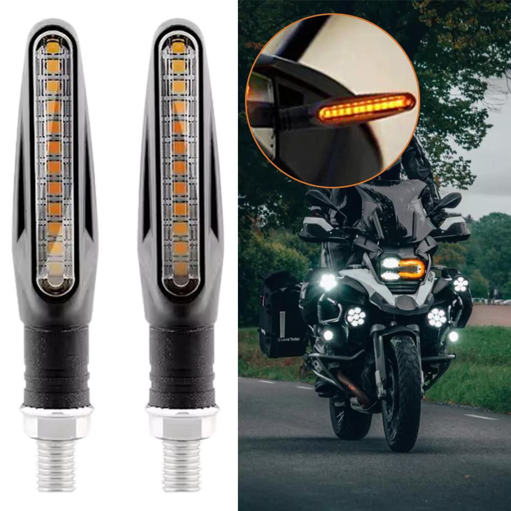 2PCS Universal LED Turn Signal - Sos Light Strobe ulasan dan harga
