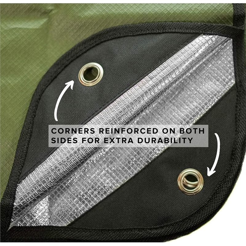 【TRAVEL ESSENTIAL】Waterproof,  - Survival Blanket Reflective ulasan dan harga