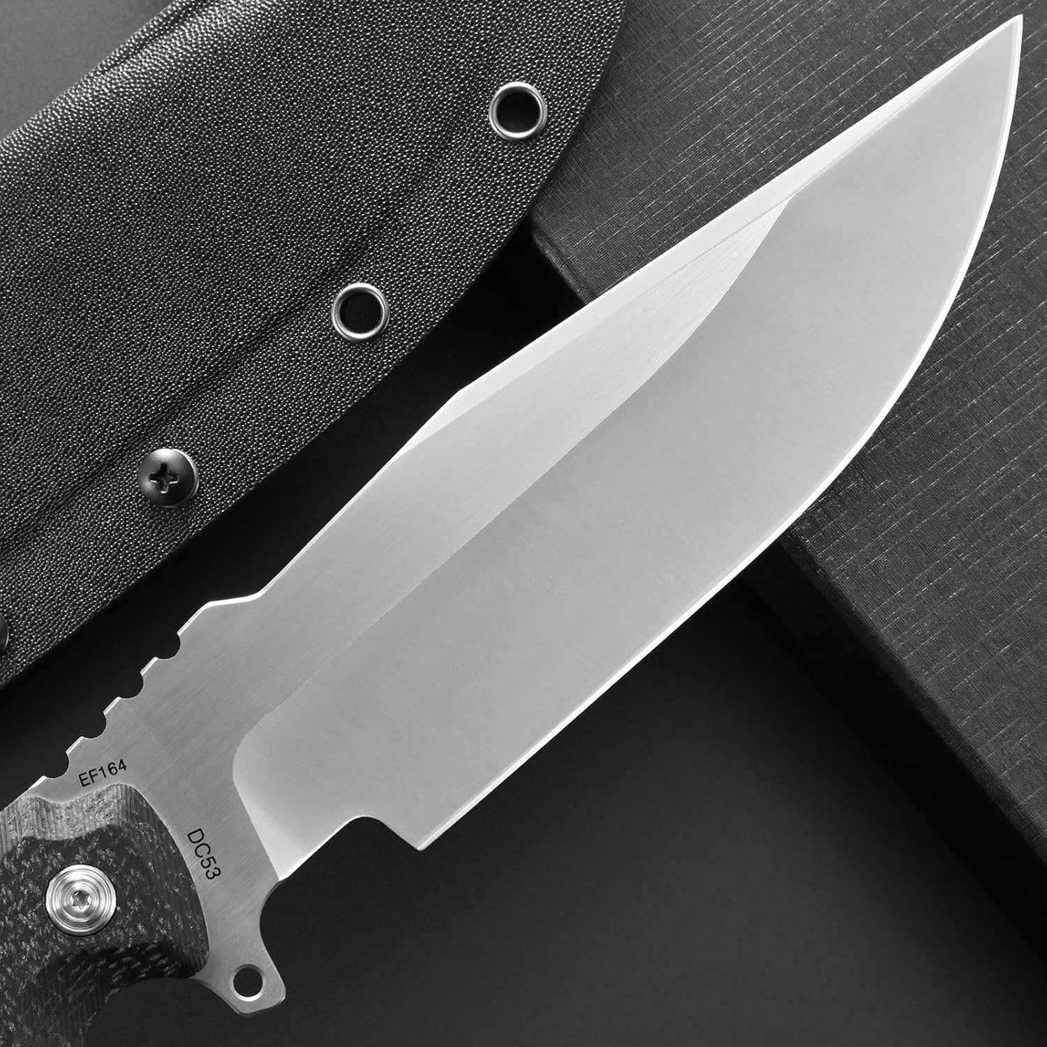 Eafengrow EF164 Fixed Blade Kn - Bushcraft Knife Fixed ulasan dan harga
