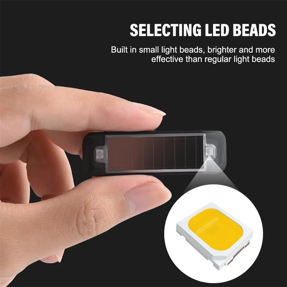 LED Solar Power Car Warning Li - Sos Light Strobe ulasan dan harga